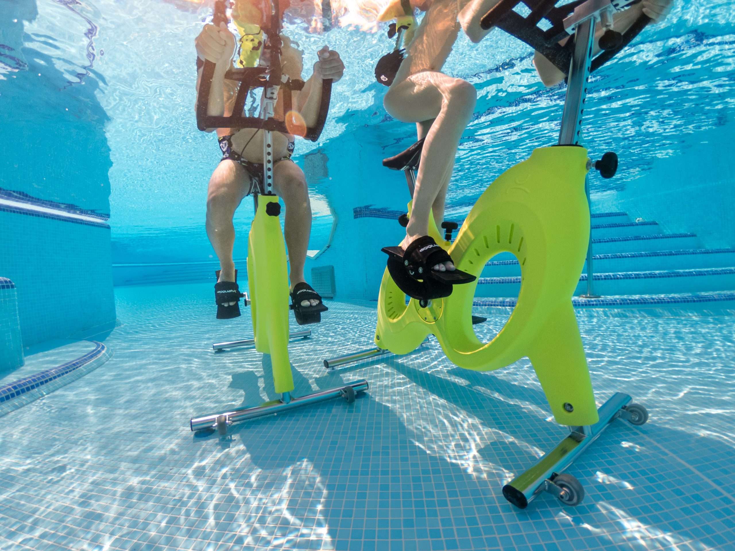 BPM Aquabike in pool